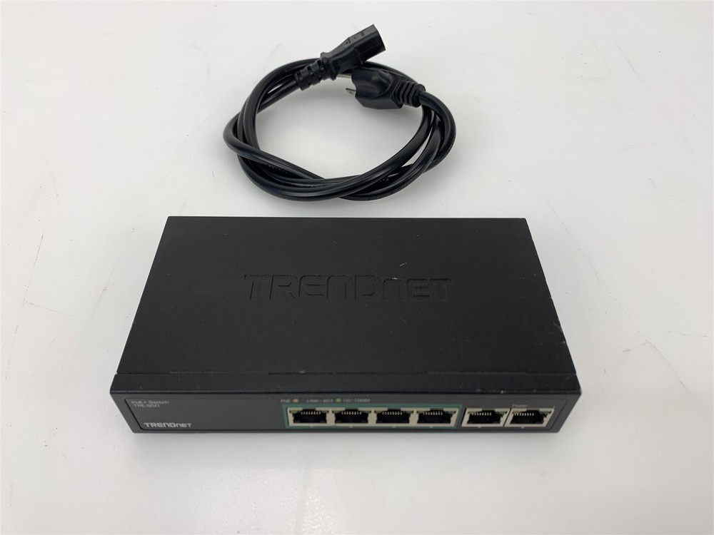 TRENDNet PoE + Switch TPE-S50A
