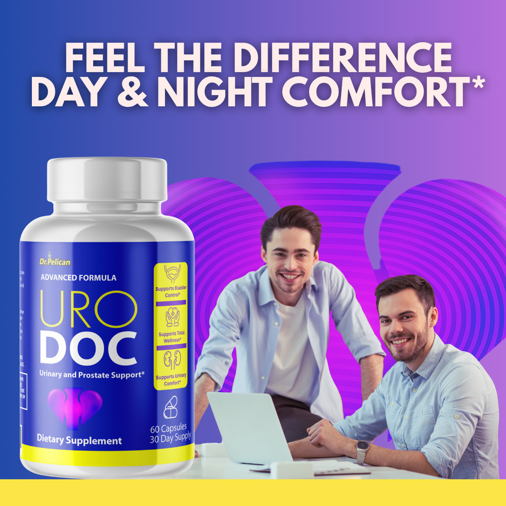 URO DOC- Prostate & Urinary Support- 60 Capsules