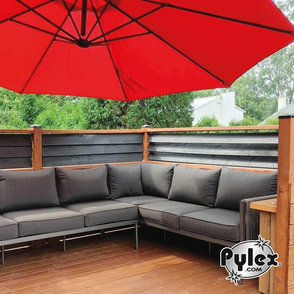 Pylex Deck Sunblind System 11060, Louvers Bracket Shutter Hardware Kit, Up to...