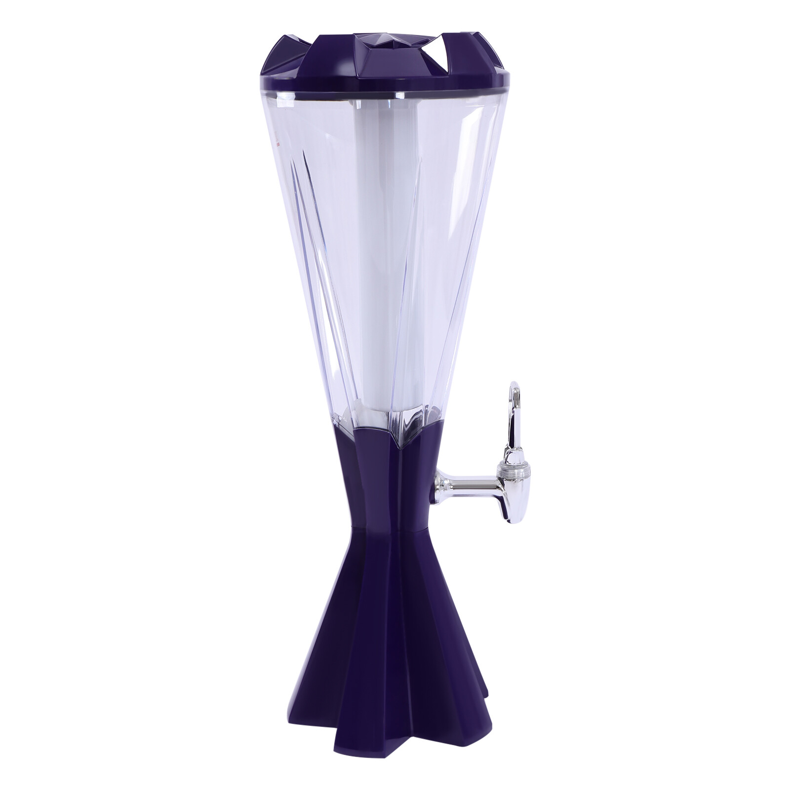 Beer Tower Dispenser 3L/101 Ounce Drink Beverage Dispenser w Individual Ice Tube