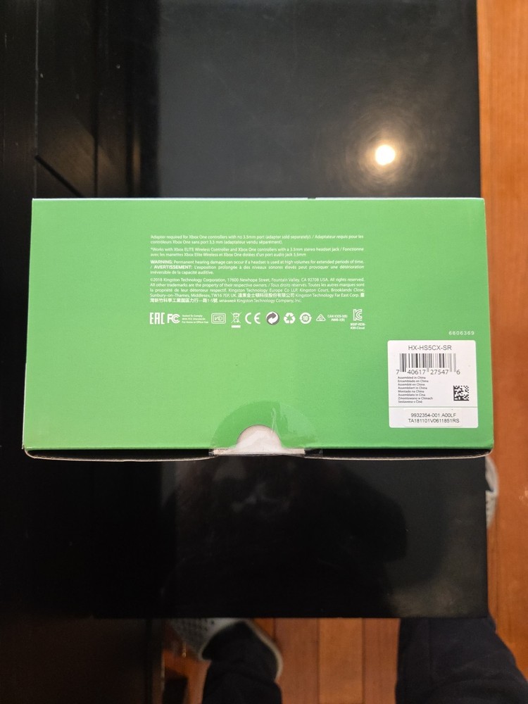 Kingston HyperX CloudX Gaming Headset HX-HS5CX-SR ✨🔥✨NEW! ✨🔥✨