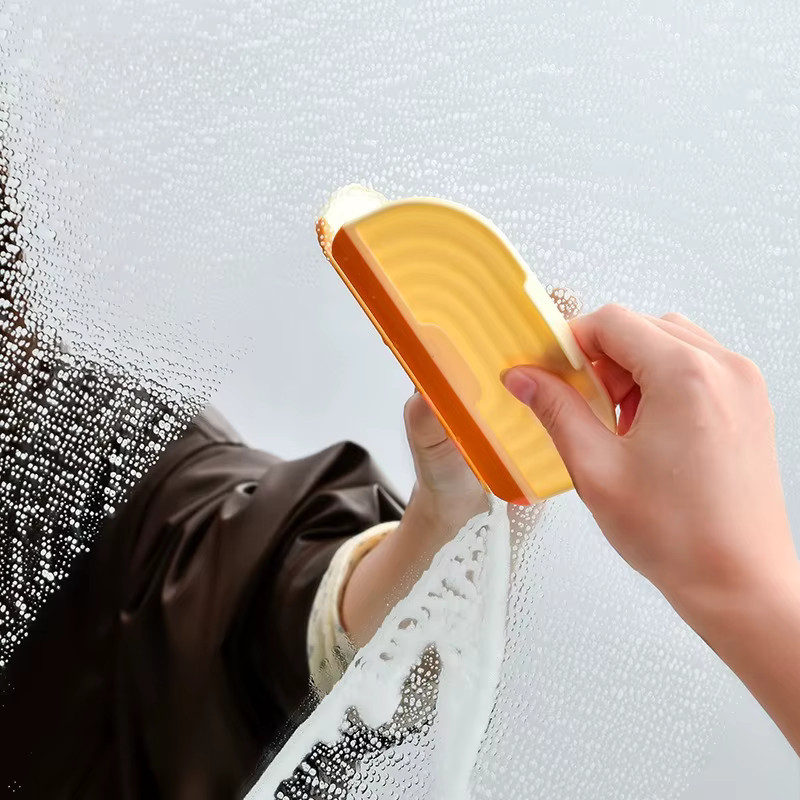 Non-Scratch Soft Silicone Handy Squeegee Kitchen Sink Countertop Squeegee