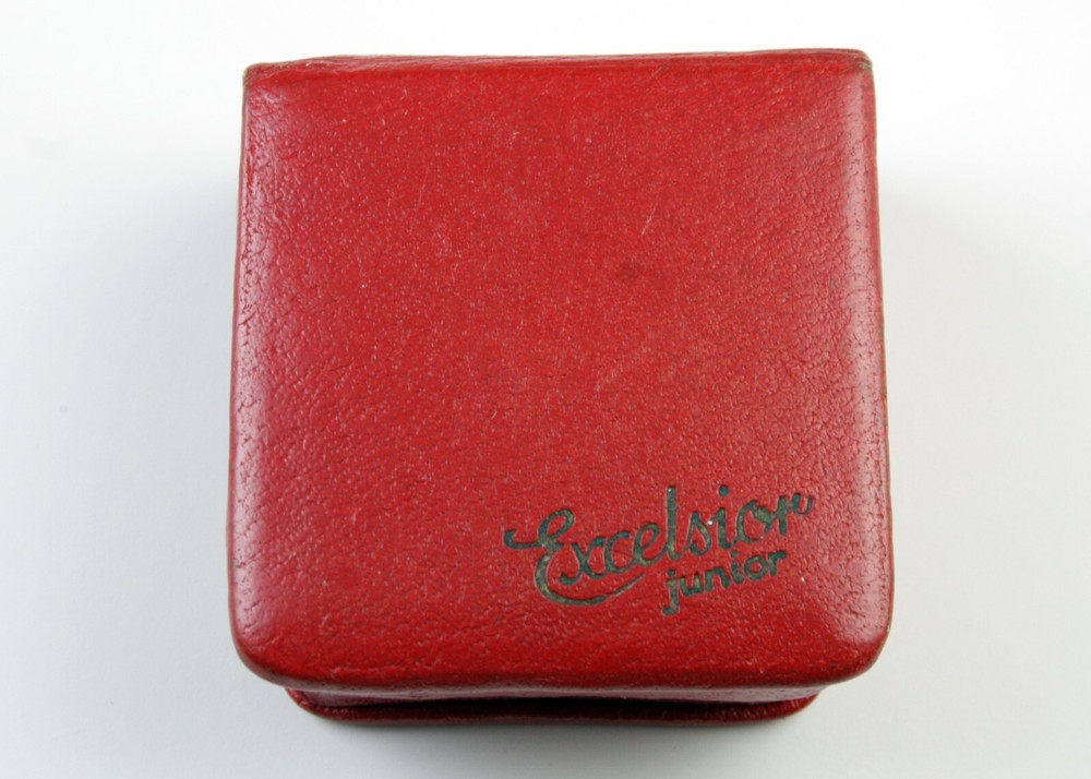 Vintage Excelsior Junior Reflected Light Meter w/Case - Works!