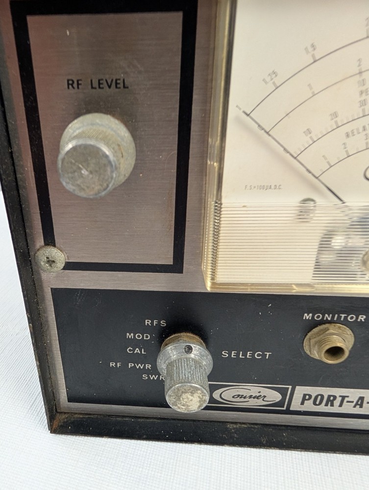 Courier Port A Lab FS/SWR Test Meter READ