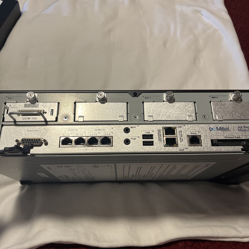 Mitel 5000HX Controller Module Phone Processor Mitel 580.10 No Compact Flash Crd