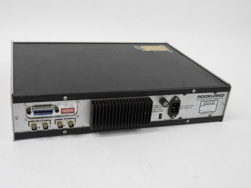 Wavetek Rockland 751A 751-02 Brickwall Audio Filter (tested)