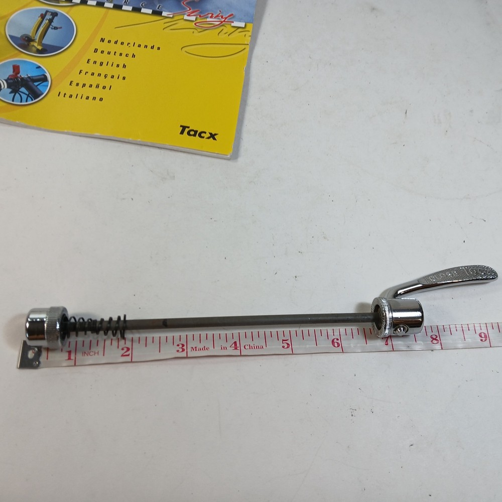 Cycle Force Tacx Trainer Skewer and Manual