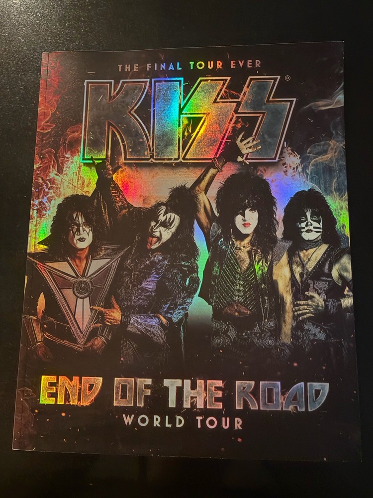 Kiss End of The Road World Tour Tourbook Ex Plus Condition Early Version 2019