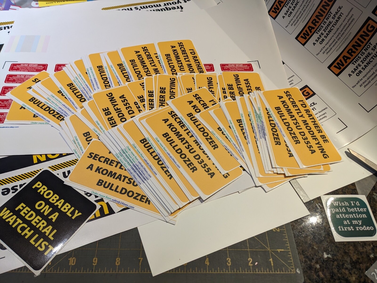 Marvin Heemeyer Killdozer MULTIPACK decal DEAL!