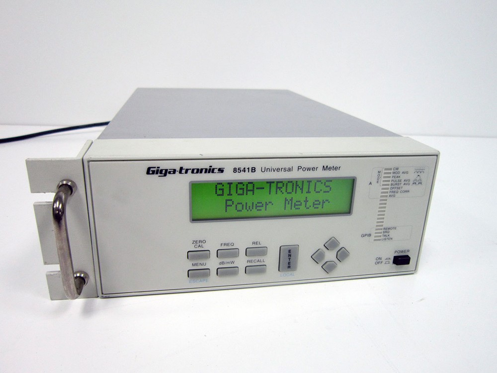 GIGATRONICS 8541B UNIVERSAL POWER METER OPTION 01 03 RACK EAR