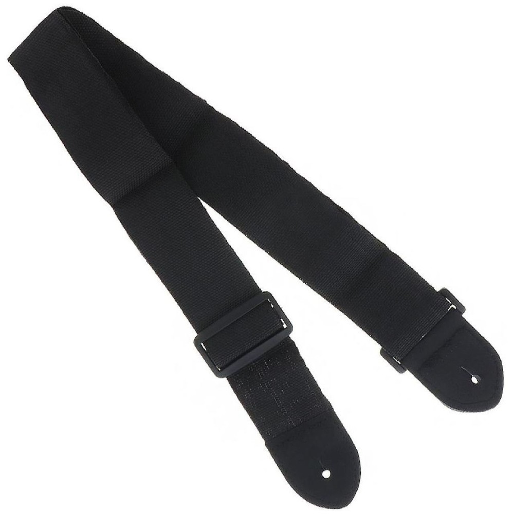 Guitar Strap Black 2" Nylon PM-STRAP Adjustable Length