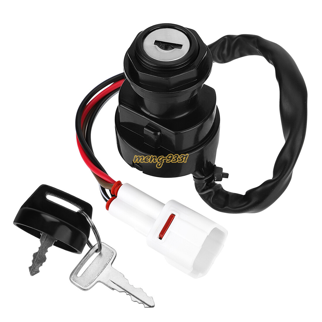 Ignition Key Switch for Yamaha Big Bear 350 400 Wolverine 350 Bear Tracker 250