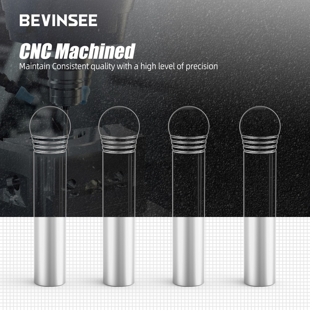 Aluminum Car Interior Door Lock Knobs Handle Pull Pin Trim For BMW E39 E60 Z3 X5