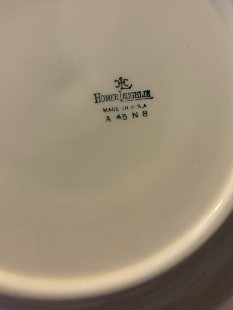 Homer Laughlin 1930’s Eggshell Marigold Theme Dinnerware