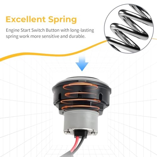 Engine Start Switch Button for Can-Am Commander 800 Commander 1000 2011-2020