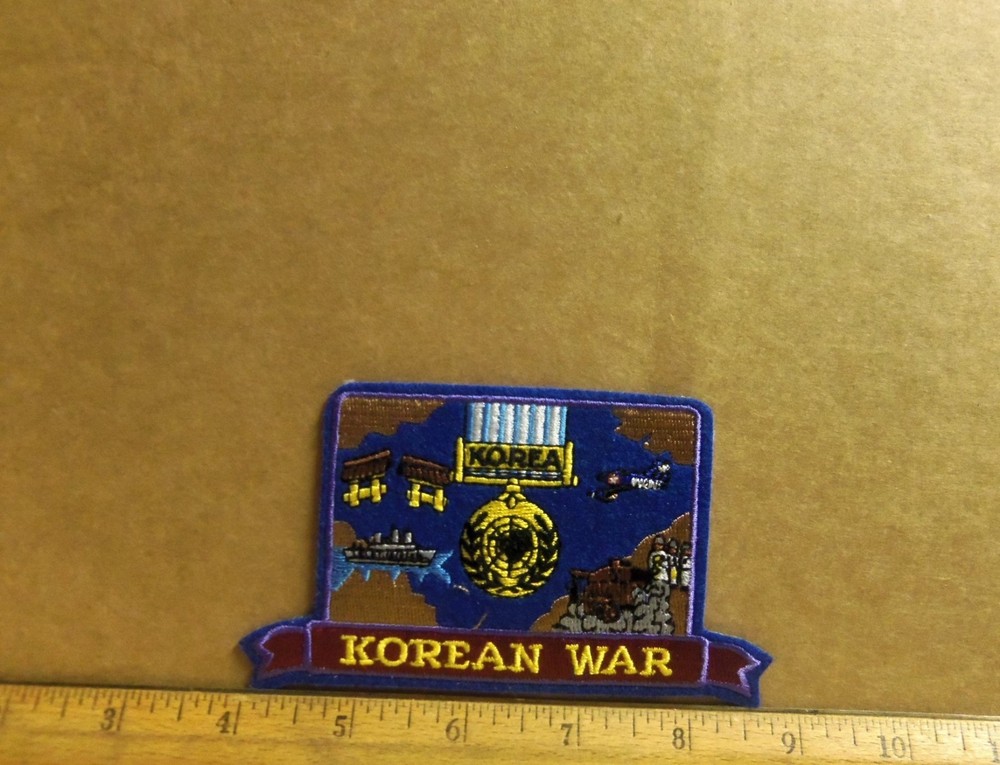 Korean War Embroidered Patch