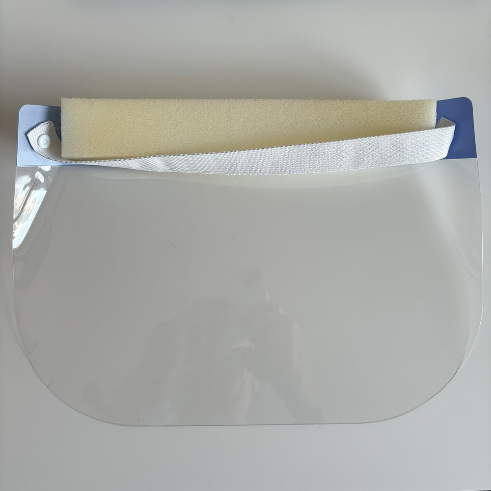 Face Shield Protective Isolation Mask 8.5x13" Clear Cover