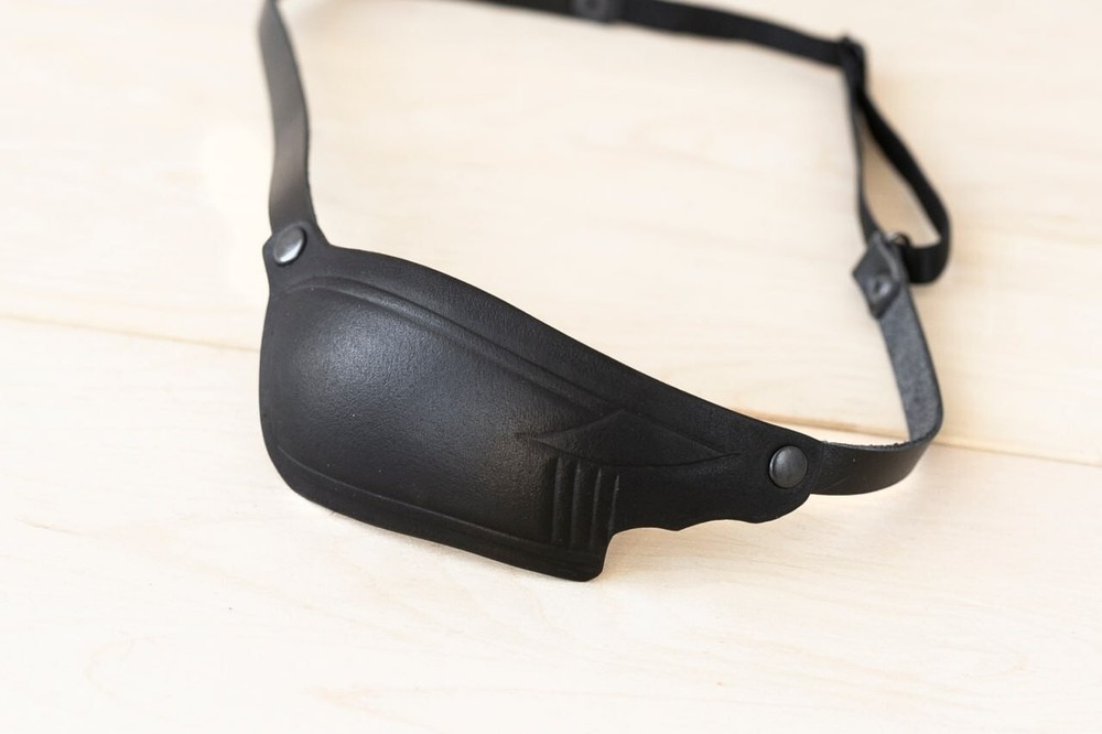 Leather Eye Patch, Eye Patch, Slim Eye Patch, Black Eye Patch, One Eye