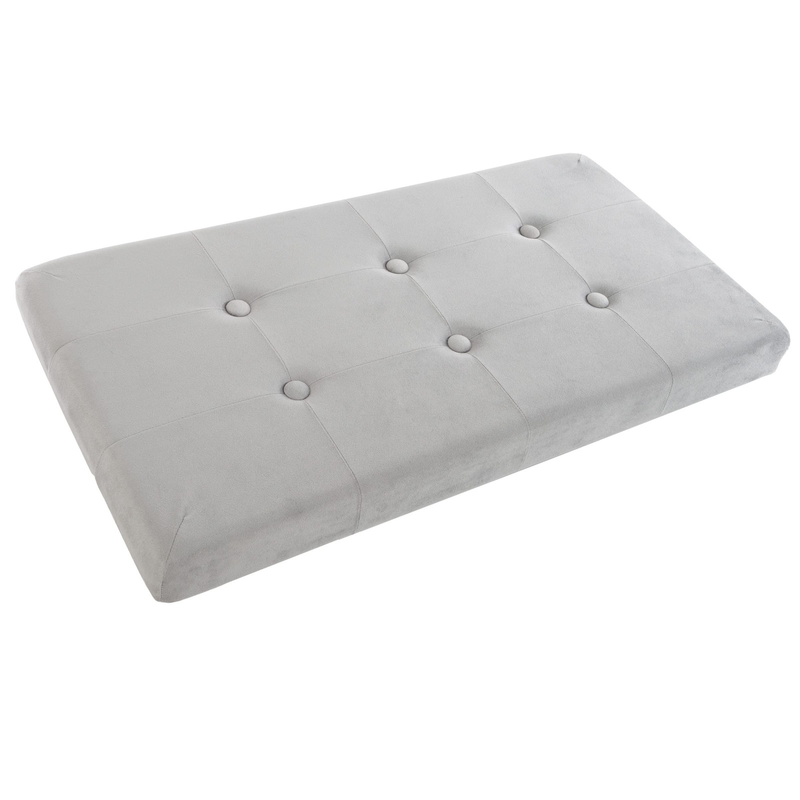 Storage Ottoman - Velvet Tufted Footrest, Linen Chest, or Bench Organizer wit...