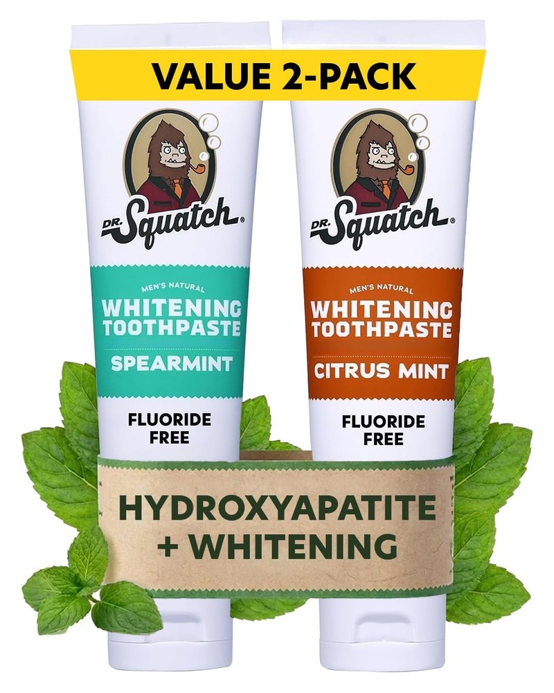 Hydroxyapatite Toothpaste Whitening - Natural, Fluoride-Free Toothpaste - Ena...