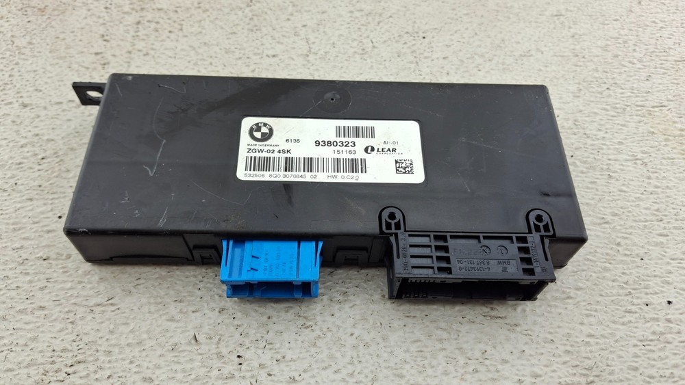 12-16 BMW 528I XDRIVE CENTRAL GATEWAY BODY STEERING LEAR CONTROL UNIT MODULE OEM