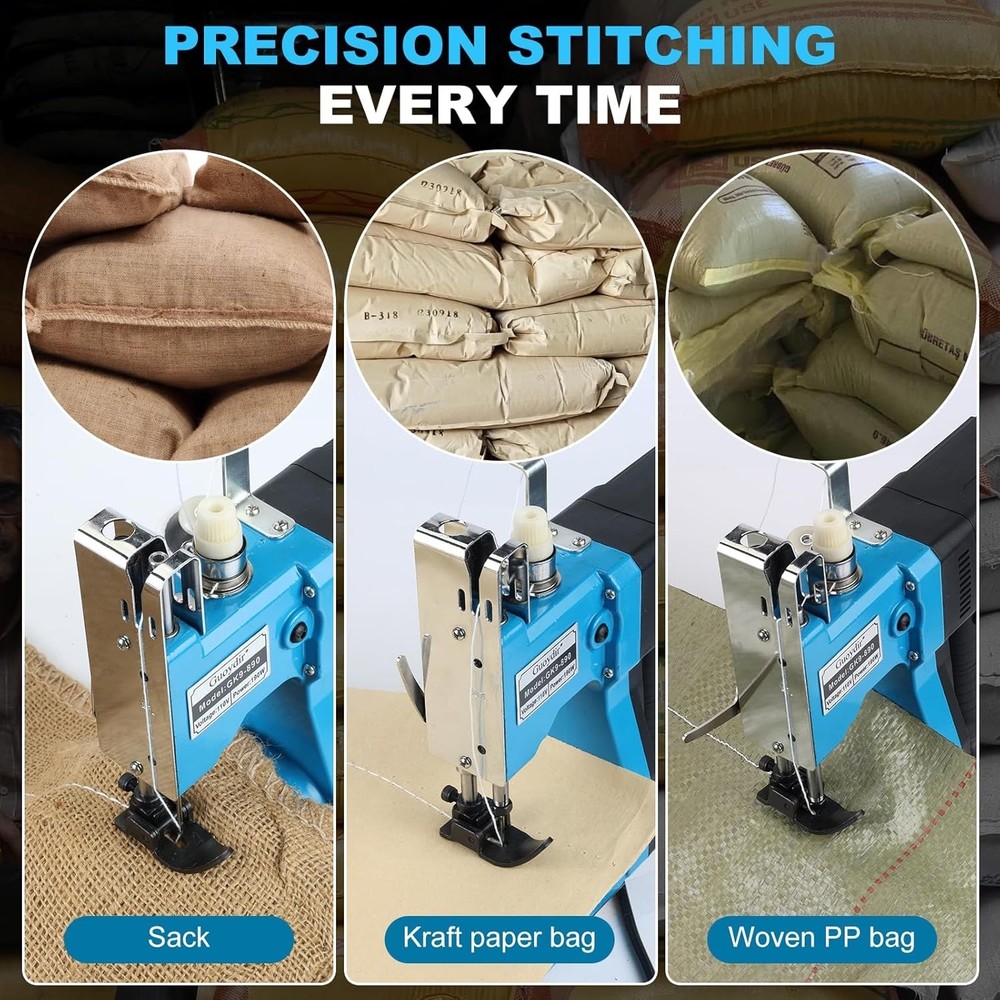 Heavy-Duty Portable Sewing Machine - Quick Setup & High-Speed Performance