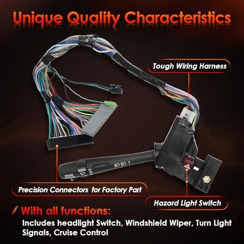 Multi-FunctionTurn Signal Switch | for 1999-2002 Chevy Silverado 26100839