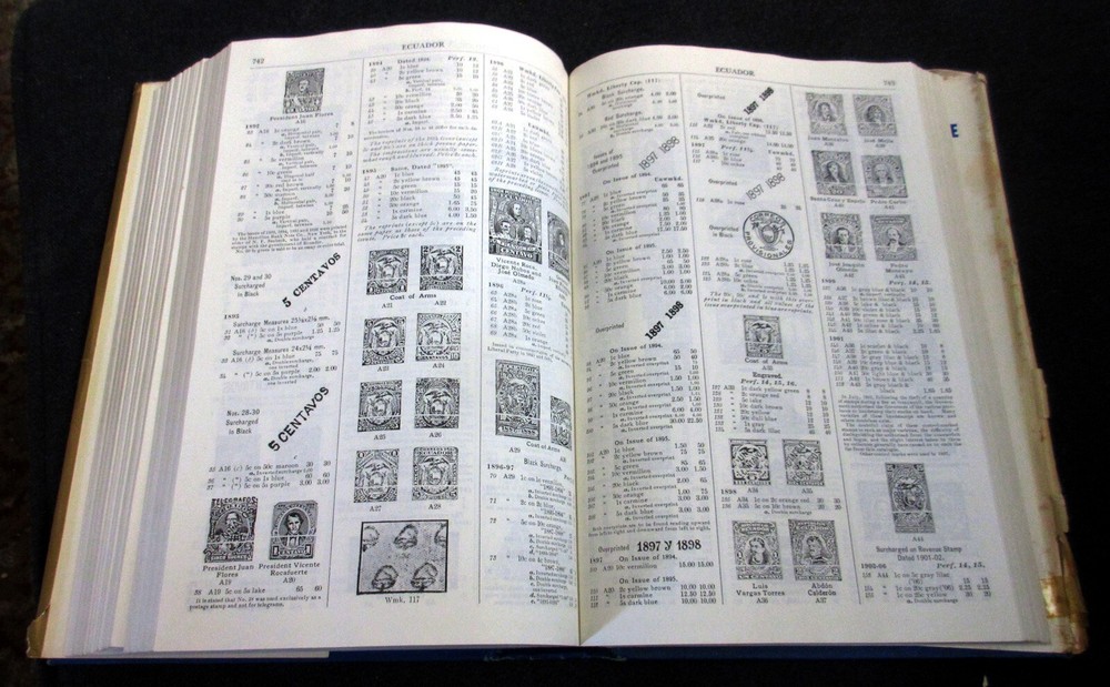 Scott Standard Postage Stamp Catalogue 1962 Vol I America’s & British Common