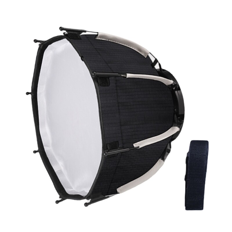 Multifunction 290mm Octagonal Softbox with LED Lighting for Small Item