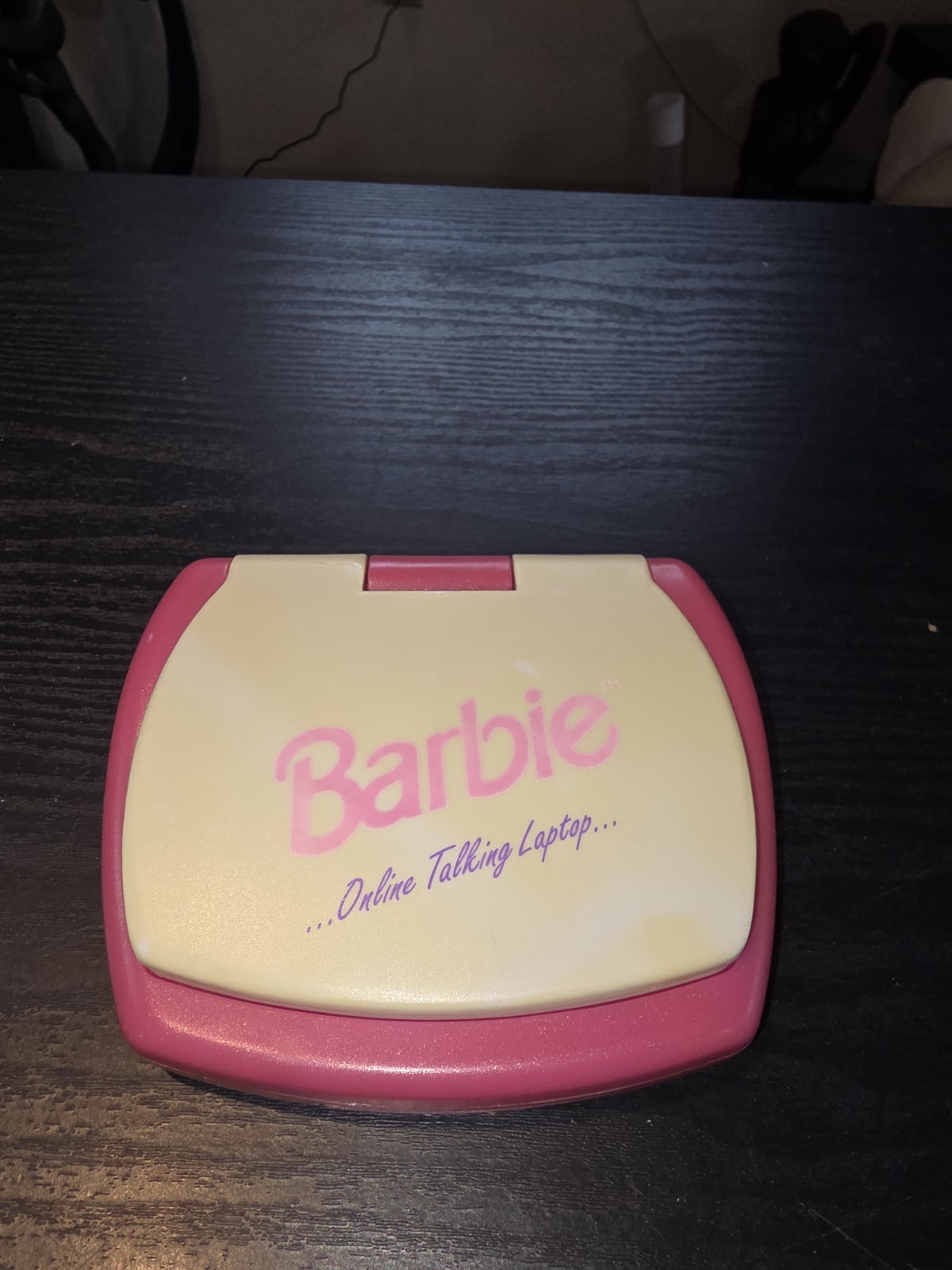 Barbie Online Talking Laptop Computer Toy Vintage 1999 Lights Up *NO SOUND