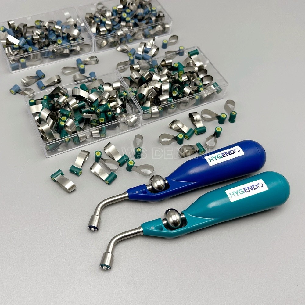 Dental Contoured SuperCap Matrices Bands Automatic Universal Matrix Retainer
