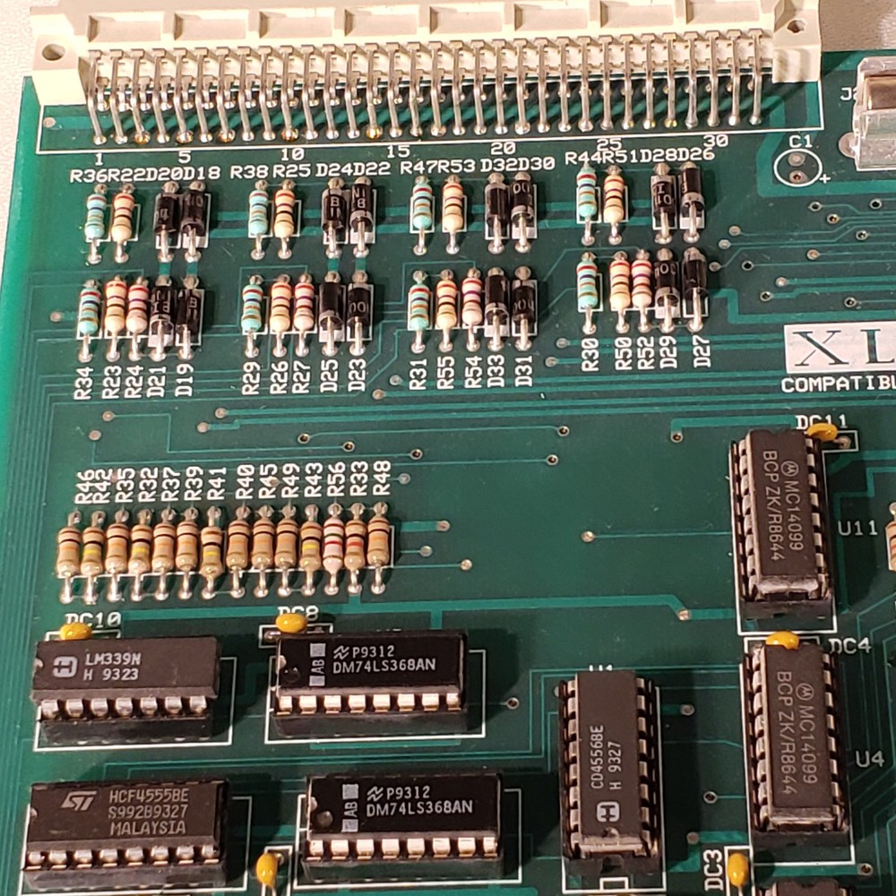Telecor II CBU-2 Rev 8 Plug In Module Console Relay Control Board
