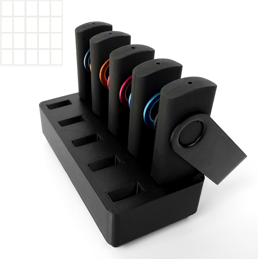 Efficient Compact USB Flash Drive Stand - 10 Slots for Easy Access and Storage