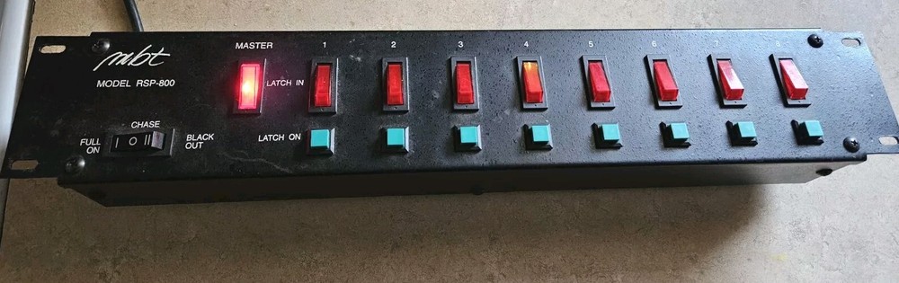 MBT RSP 800 8 Channel Multi Switch Controller Power Distribution System AC 110V