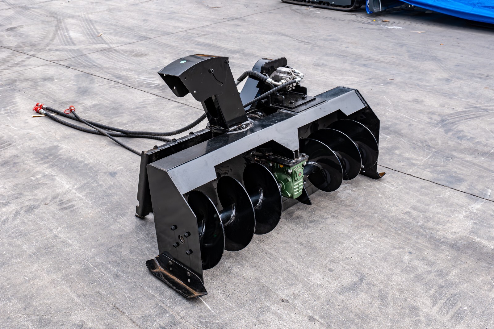 Bobcat-compatible snow blower Efficient flexible snow removal attachment