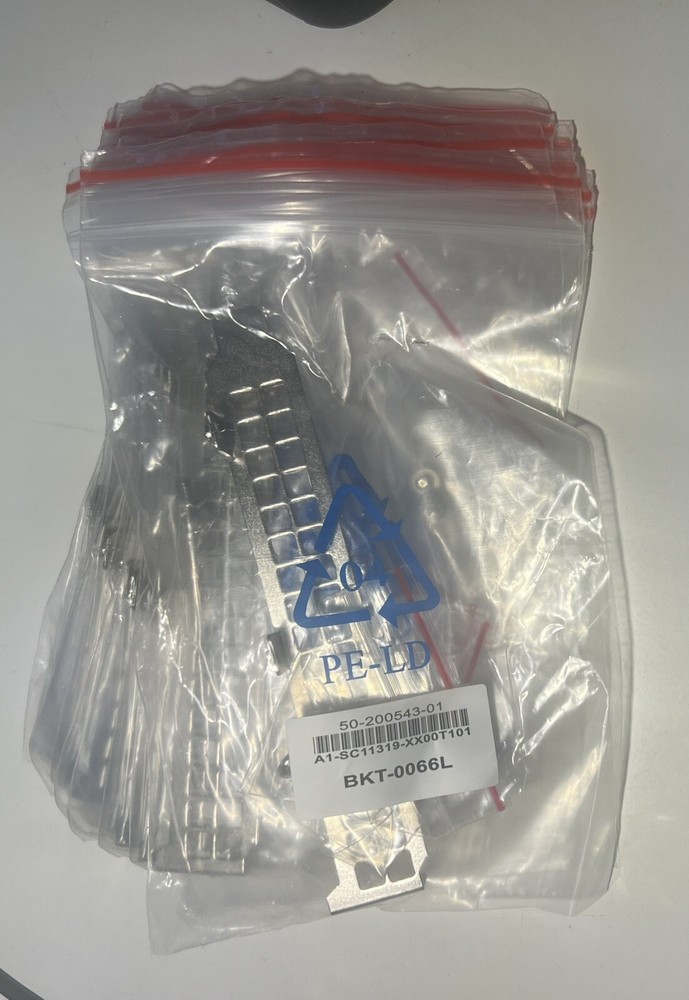 (10 Pack) SUPERMICRO BKT-0066L FULL HEIGHT BRACKET (Includes Screws)