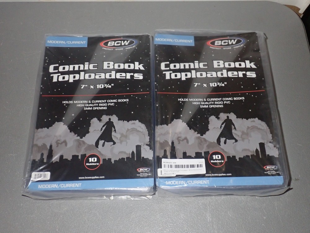 20x BCW Comic Book Toploaders