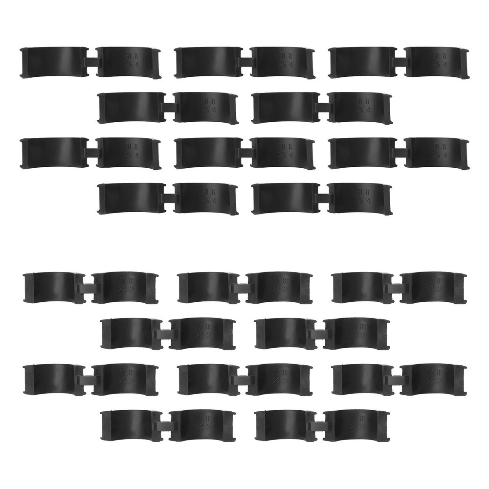 Bicycle Handlebar Stabilizing Gaskets Ideal for Various Accessories Use