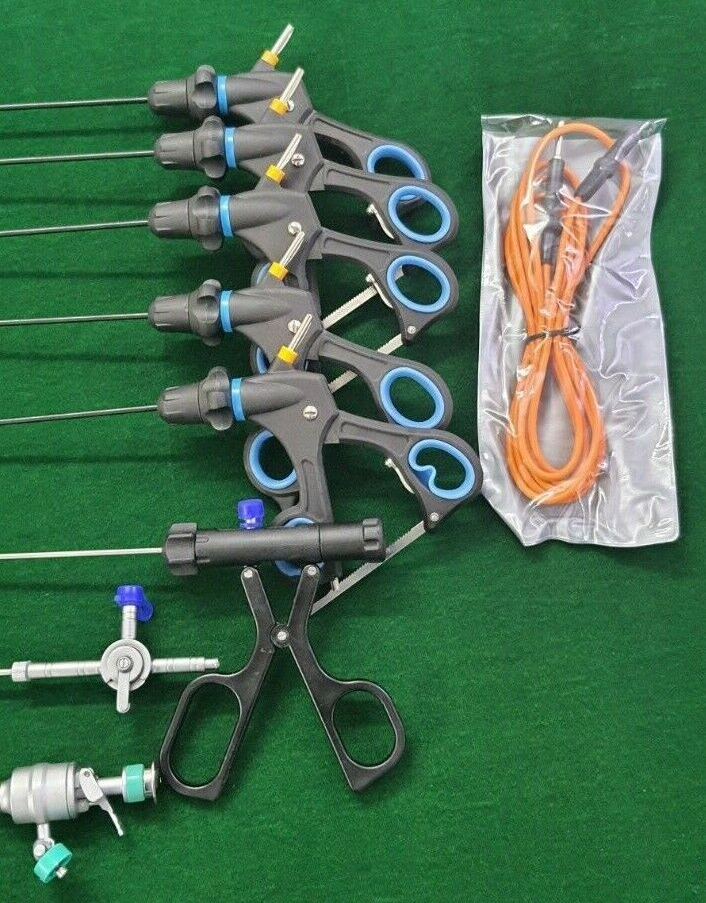 10pc Laparoscopic 3mm Instruments Set Laparoscopy Endoscopy Surgical Instruments