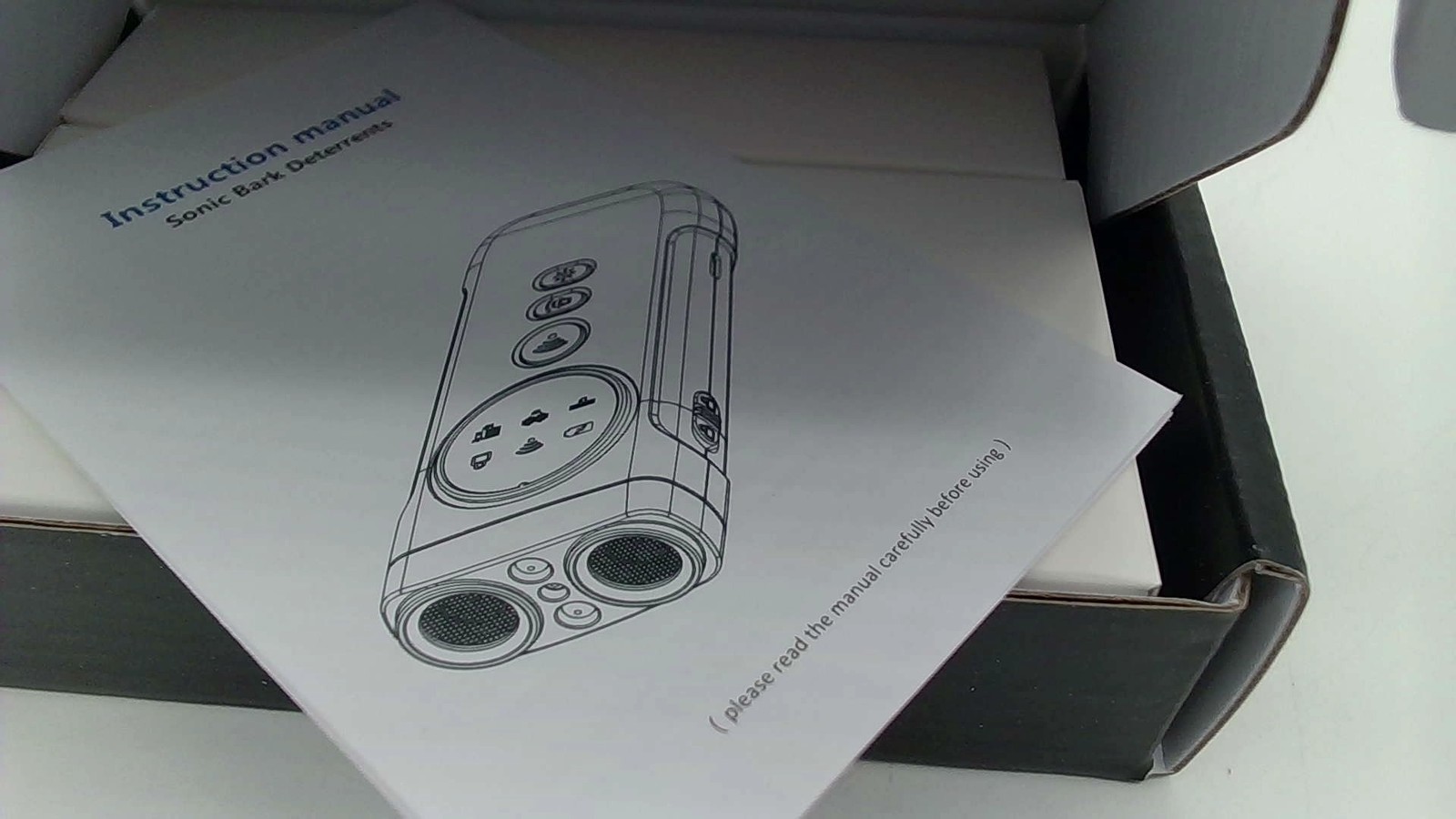 Dog Bark Deterrent Device Anti Barking Dogs Ultrasonic Shield To Stop Outdoor