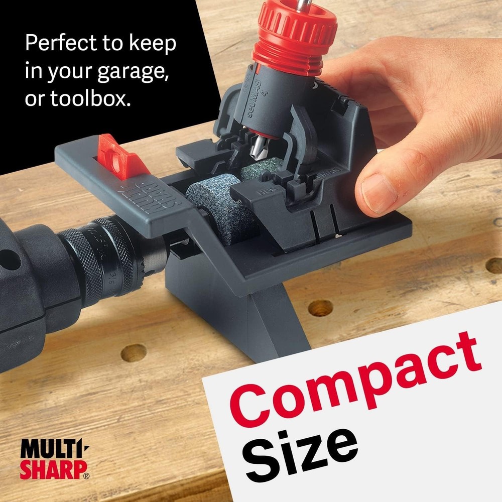 Dual-Purpose Drill Bit Sharpener Kit