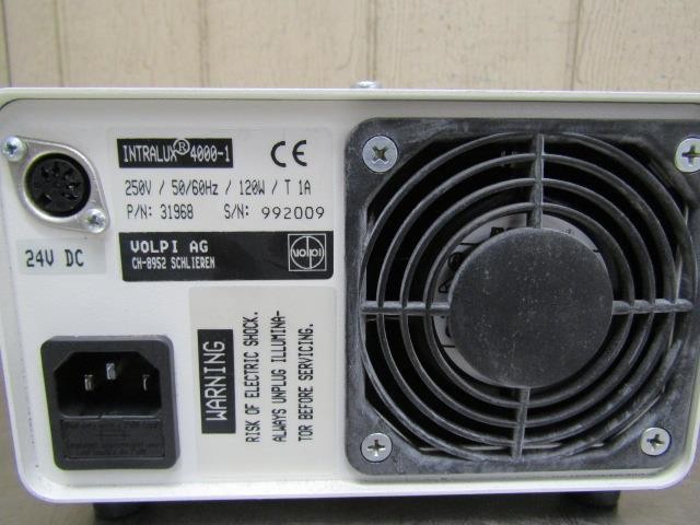 Volpi Intralux 4000-1 Fiber Optic Microscope Light Source