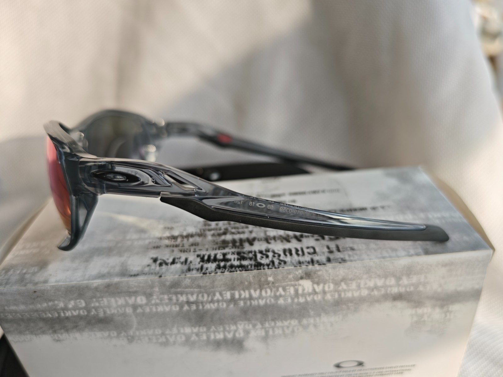 Oakley Sunglasses Plazma OO9019-0359 Grey Ink Frames with Prizm Road Lenses