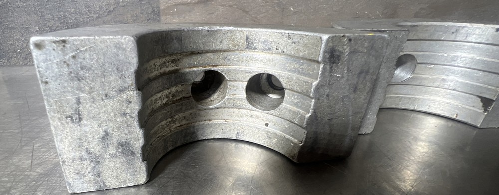 4” IPS X 2” IPS Fitting Insert Set Mcelroy Pipe Fusion. Used Surplus