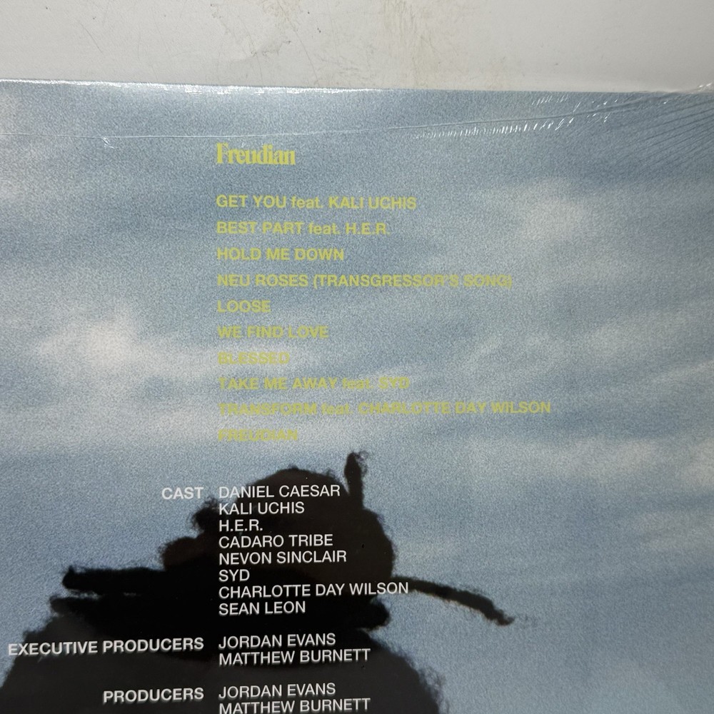 Daniel Caesar Freudian Limited Edition Translucent Blue Colored Vinyl LP Sealed