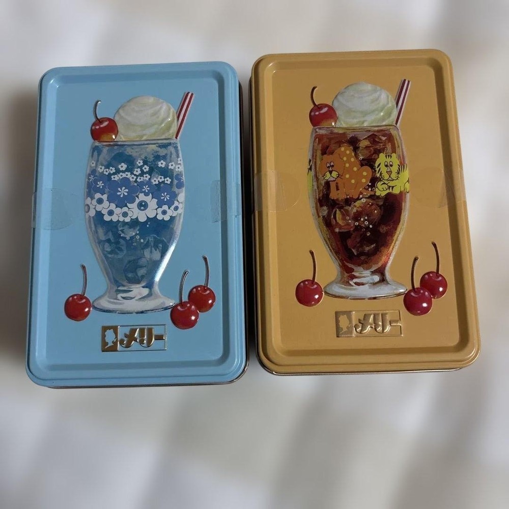 Adelia Retro cider cans, 2 cola float cans