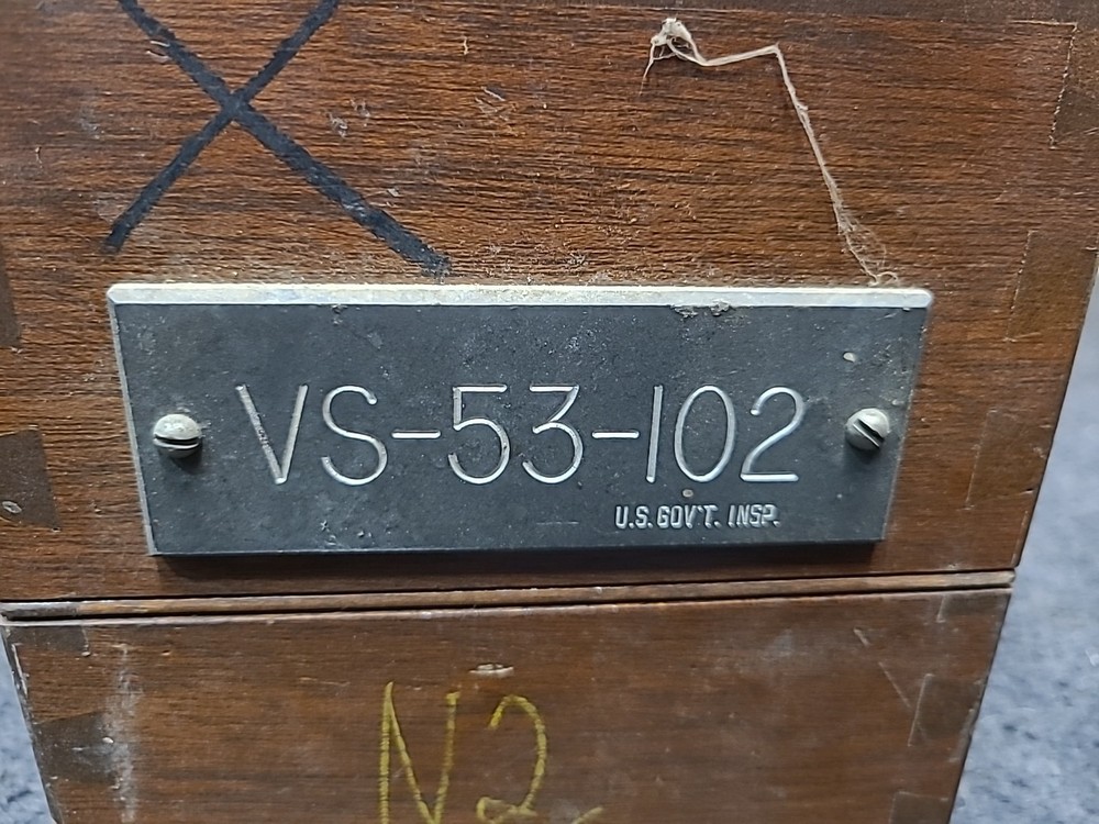 Antique Gurley Engineering Wood Instrument Box