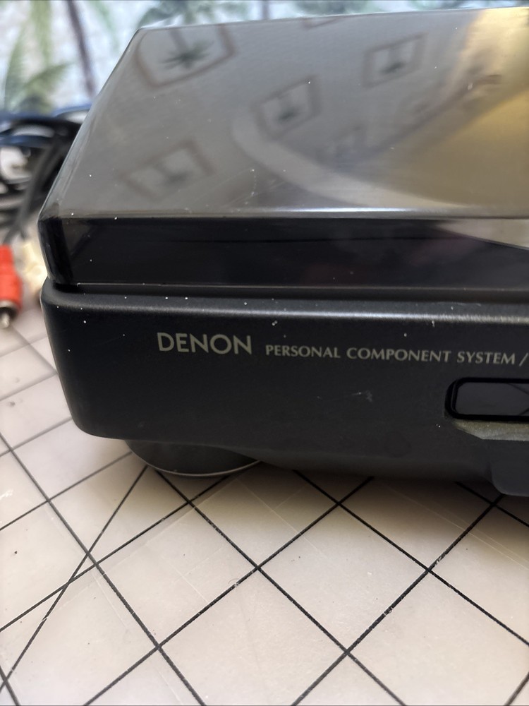 DENON DP-26F Full Automatic Turntable Record Player Unit Ready Tested Working