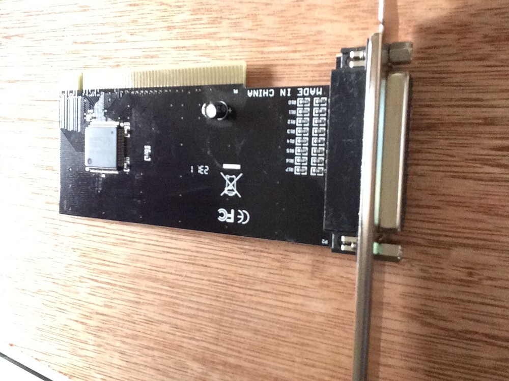 DB25 Parallel Port IEEE 1284 Printer PCI Controller Card Adapter 25 Pin LinuxCNC