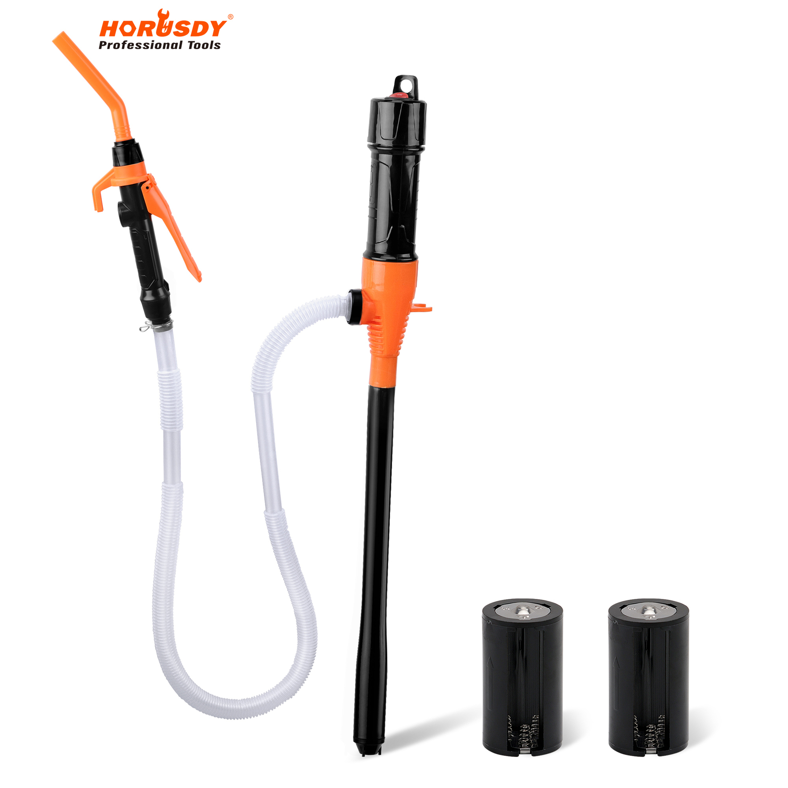 Deluxe Liquid Transfer Siphon Pump Battery Powered Gas Oil Water Fish Tank NEW